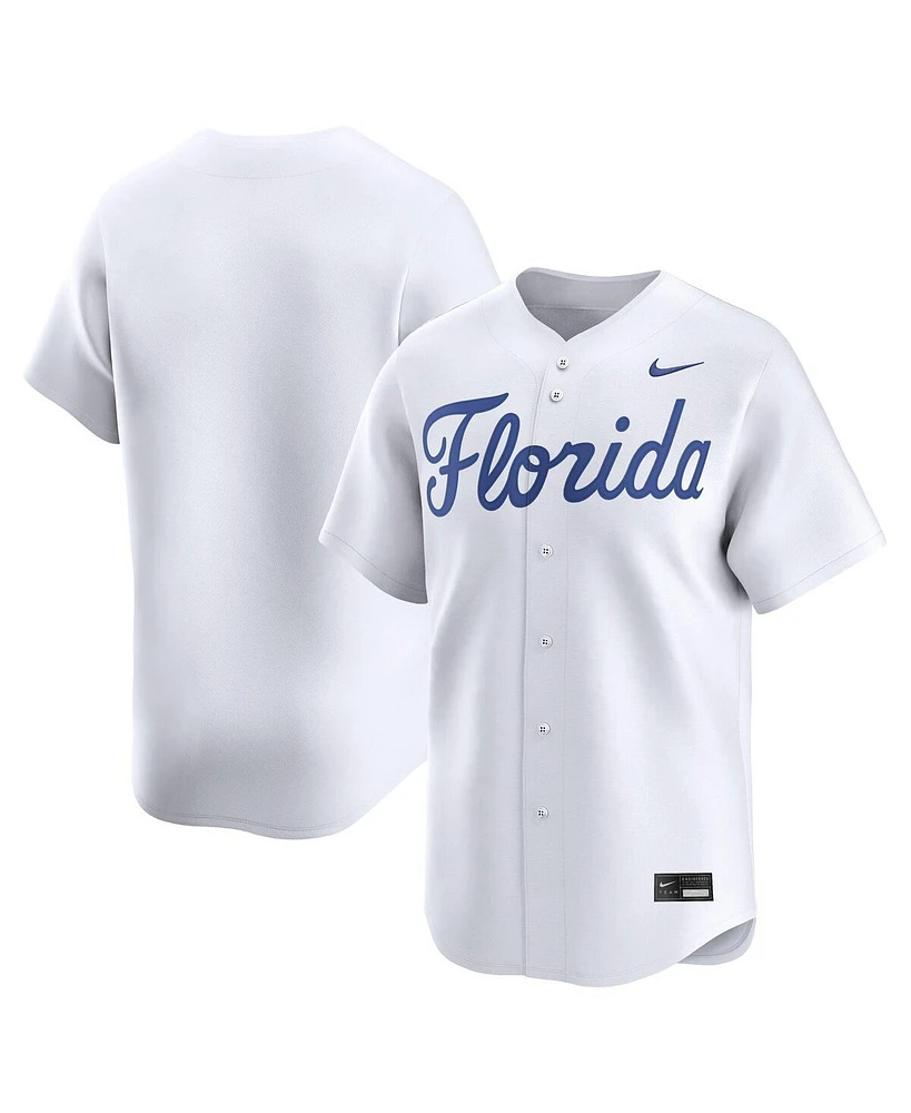 Nike Men's White Florida Gators College Limited Baseball Jersey