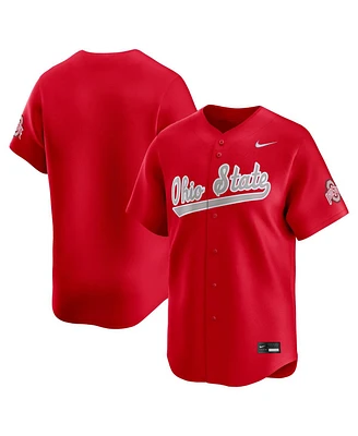 Nike Men's Scarlet Ohio State Buckeyes College Limited Baseball Jersey