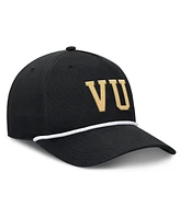 Fanatics Men's Black Vanderbilt Commodores Foul Ball Rope Adjustable Hat