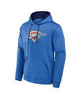 Fanatics Men's Blue Oklahoma City Thunder Reserve Defender Pullover Hoodie