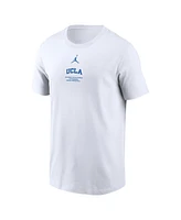 Jordan Men's White Ucla Bruins On-Court Basketball Team Issue Performance T-Shirt