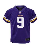 Nike Baby Boys and Girls J.j. McCarthy Purple Minnesota Vikings Team Player Game Jersey