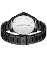 Lacoste Men's Le Croc Ionic Plated Black Steel Bracelet Watch, 43mm
