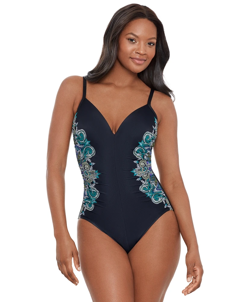 Miraclesuit Women's Precioso Temptation Tummy Control One Piece Swimsuit