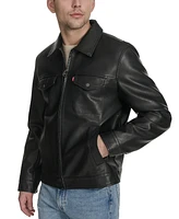 Levi's Men's Classic-Fit Faux-Leather Jacket