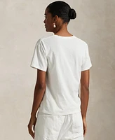 Polo Ralph Lauren Women's Bear Cotton Jersey Tee