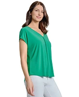 Jones New York Women's V-Neck T-Shirt