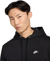 Nike Club Men's Pullover Fleece Logo Hoodie