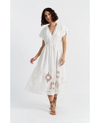 Chinti & Parker Women's Broderie Dress