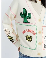Chinti and Parker Women's & Peanuts Vacation Cardigan