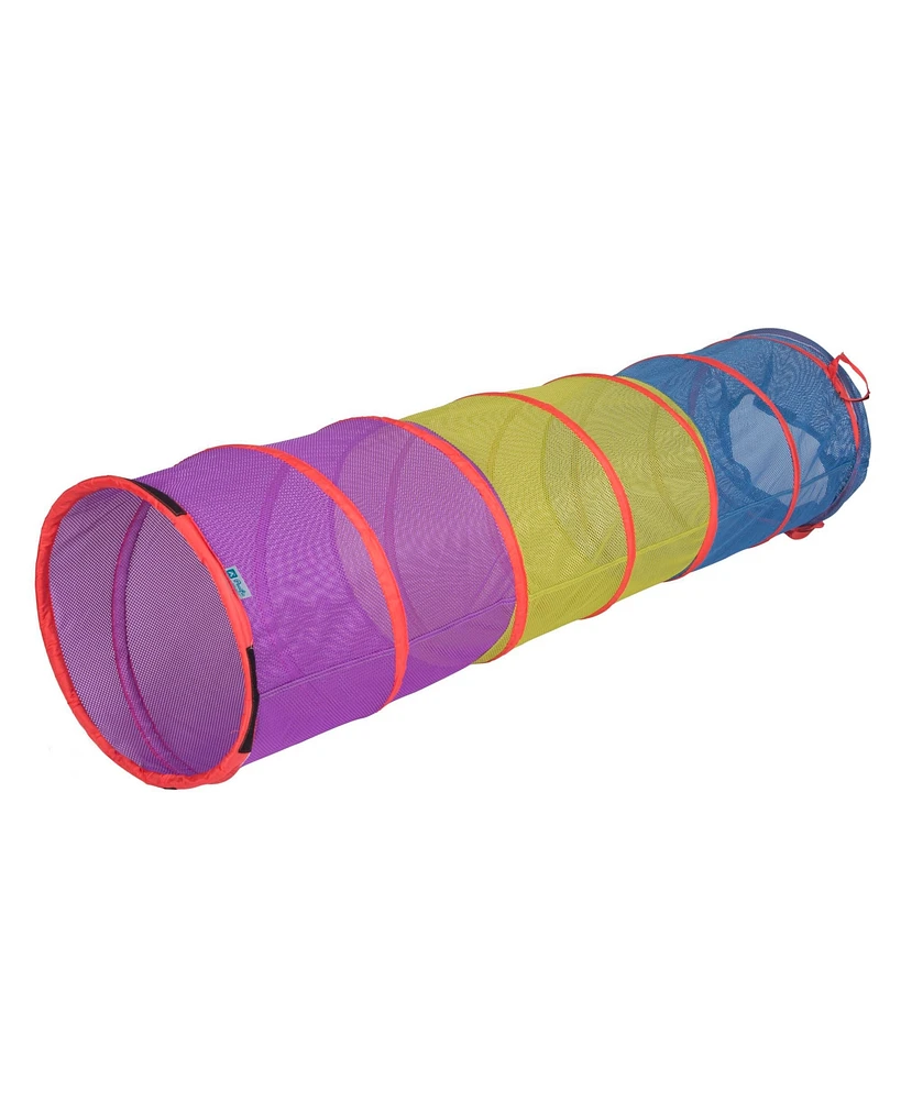 Institutional See-Thru 6FT Tunnel - Blue / Green / Purple