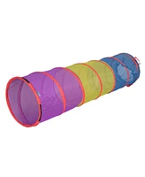 Institutional See-Thru 6FT Tunnel - Blue / Green / Purple