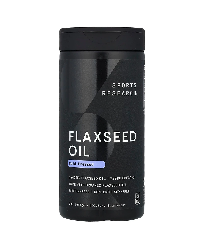 Sports Research Flaxseed Oil