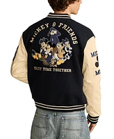 Lucky Brand Men's Mickey Friends Varsity Jacket