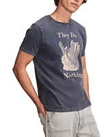 Lucky Brand Men's Nothing Crystals Short Sleeve T-Shirt
