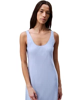 Calvin Klein Jeans Women's Sleeveless Midi Slip Dress