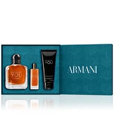 Men's -Pc. Emporio Armani Stronger With You Intensely Eau de Parfum Gift Set