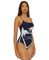 Trina Turk Women's Printed One-Piece Swimsuit