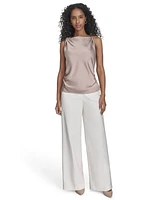 Calvin Klein Women's Twisted-Strap Sleeveless Top