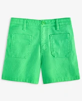 Epic Threads Little & Big Girls Twill Patch-Pocket Shorts, Exclusively at Macy's