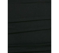 Crystal Doll Juniors' Ruched Scoop-Back Jersey Dress