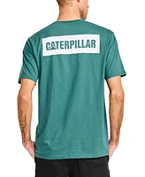 Cat Men's Reflective Caterpillar Logo T-Shirt