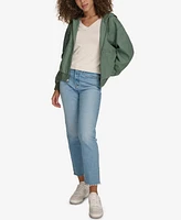 Levi's Women's Relaxed Hooded Bomber Jacket