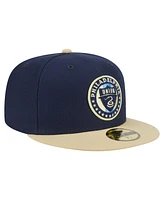 New Era Men's Navy Philadelphia Union 2025 Kickoff 59FIFTY Fitted Hat