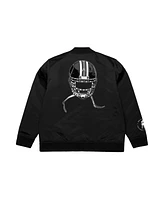 Mitchell & Ness Men's Sean Taylor Black Washington Commanders Name Number Full-Zip Bomber Jacket