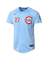 Nike Big Boys and Girls Seiya Suzuki Baby Blue Chicago Cubs 2nd Alternate Limited Player Jersey