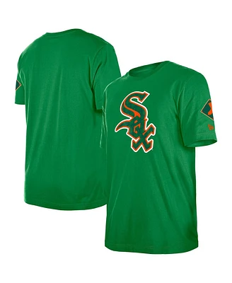 New Era Men's Kelly Green Chicago White Sox St. Patrick's Day Shamrock Fill T-Shirt