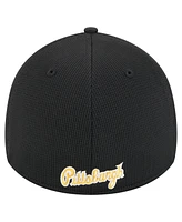 New Era Men's Black Pittsburgh Pirates 2025 Spring Training 39THIRTY Flex Hat