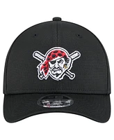 New Era Men's Black Pittsburgh Pirates 2025 Spring Training 9FORTY Adjustable Hat