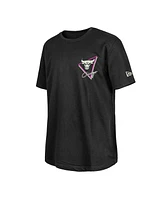 New Era Men's Black Chicago Bulls Glow-in-the-Dark T-Shirt