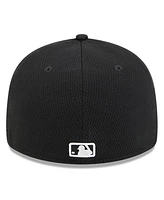 New Era Men's Black St. Louis Cardinals 2025 Mlb Clubhouse Low Profile 59FIFTY Fitted Hat