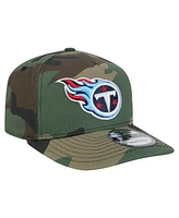 New Era Men's Camo Tennessee Titans Woodsy 9FIFTY Snapback Hat