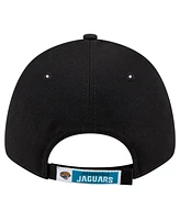 New Era Men's Black Jacksonville Jaguars The League 9FORTY Adjustable Hat