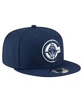 New Era Men's Navy La Clippers 9FIFTY Snapback Hat