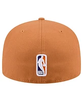 New Era Men's Tan Phoenix Suns Color Pack 59FIFTY Fitted Hat