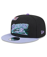 New Era Men's Black/Purple Buffalo Bisons Grape Big League Chew Flavor Pack 9FIFTY Snapback Hat