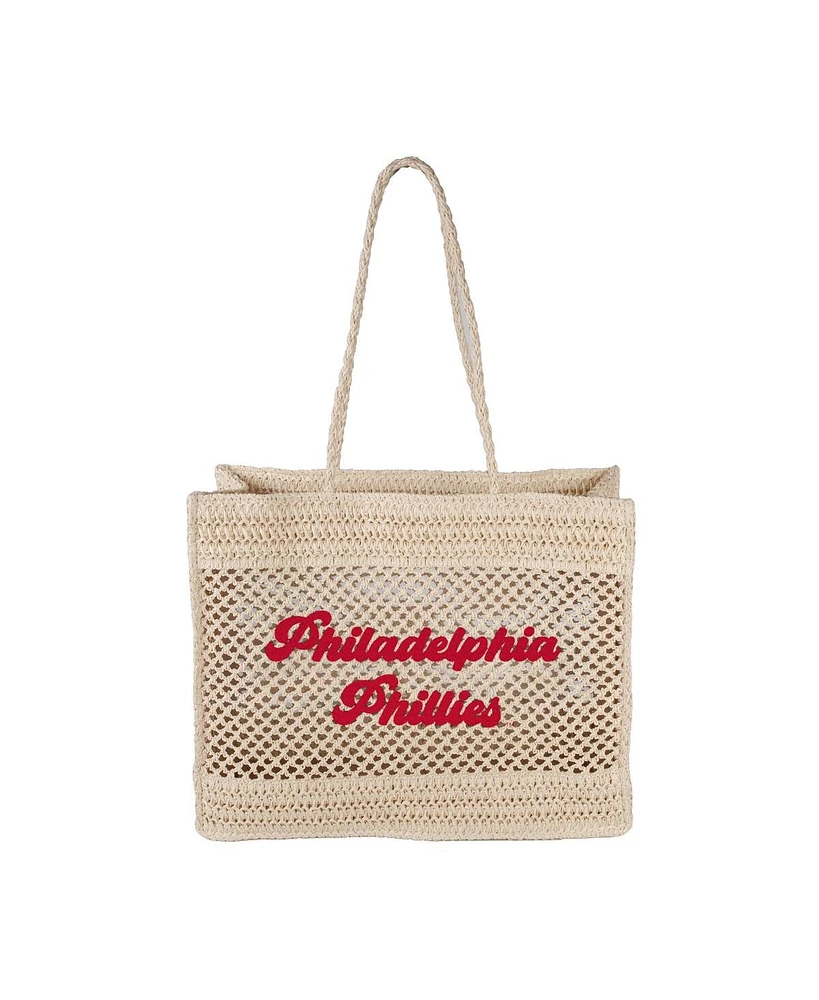 Logo Brands Philadelphia Phillies Coastal Tote Bag