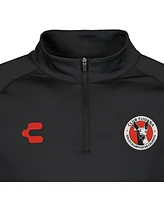 Charly Men's Black Club Tijuana 2024/25 Quarter-Zip Pullover Sweatshirt