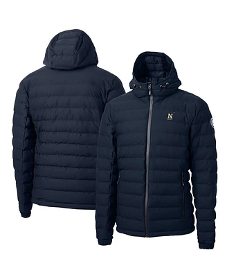 Cutter & Buck Men's Navy Midshipmen Mission Ridge Eco Insulated Puffer Full-Zip Jacket