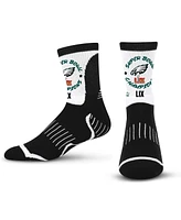 Starter Men's and Women's Philadelphia Eagles Super Bowl Lix Champions Quarter Socks