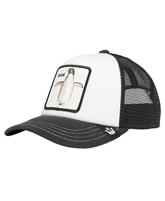 Goorin Bros Big Boys and Girls White/Black Tuxie Trucker Adjustable Hat