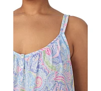 Lauren Ralph Plus Double-Strap Nightgown