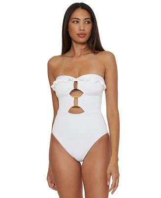 Soluna Women's Buckle-Up Convertible One-Piece Swimsuit