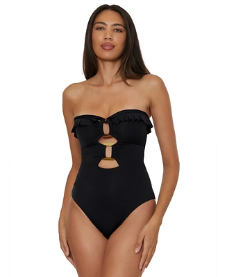 Soluna Women's Buckle-Up Convertible One-Piece Swimsuit