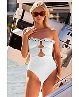 Soluna Women's Buckle-Up Convertible One-Piece Swimsuit