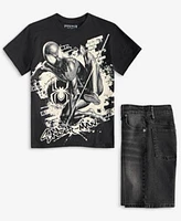 Miles Morales Tee Epic Threads Jean Shorts
